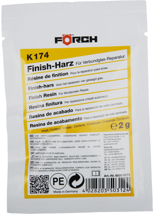 FÖRCH FİNİSH  REÇİNE K174 2,0ML