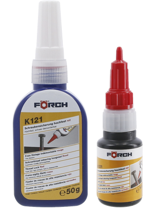FÖRCH CIVATA EMNİYETİ  KIRMIZI  K121 10ML