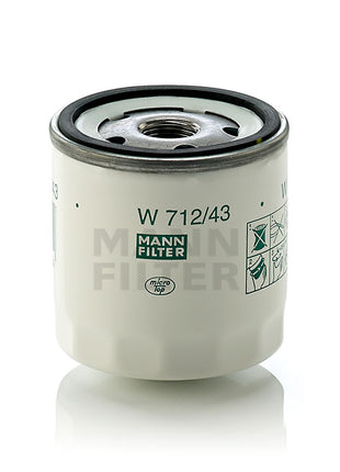 MANN YAĞ FİLTRESİ W712/43