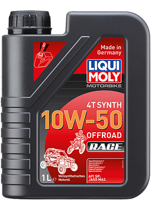 LIQUI MOLY MOTOSİKLET 4T SYNT 10W-50 OFF ROAD RACE 1L