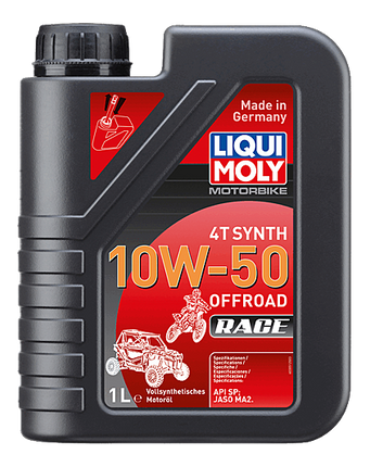 LIQUI MOLY MOTOSİKLET 4T SYNT 10W-50 OFF ROAD RACE 1L