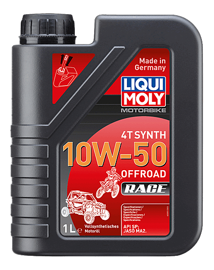 LIQUI MOLY MOTOSİKLET 4T SYNT 10W-50 OFF ROAD RACE 1L