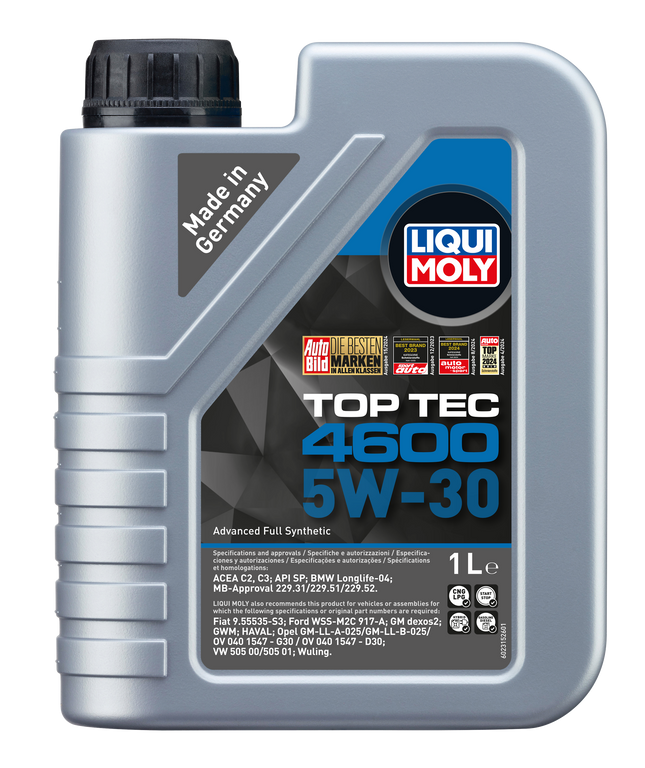 LIQUI MOLY 5W-30 TOP TEC 4600 1L