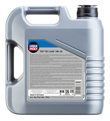 LIQUI MOLY TOP TEC 4600 5W-30 4L