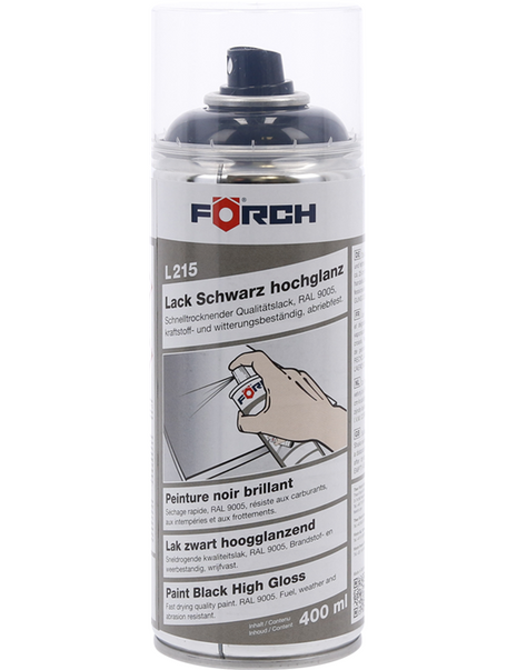 FÖRCH BOYA SİY.HG R9005 L215 400ML