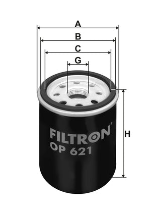 FİLTRON YAĞ FİLTRESİ OP621