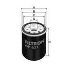FİLTRON YAĞ FİLTRESİ OP621