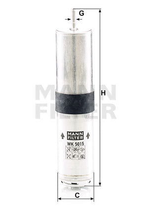 MANN YAKIT FİLTRESİ WK5015Z