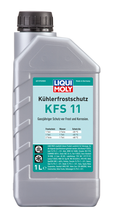 LIQUI MOLY COOLANT & ANTIFREEZE KFS 11 1L