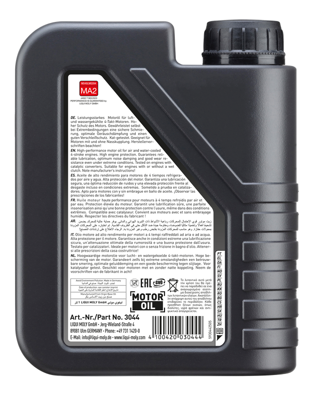 LIQUI MOLY MOTOSİKLET 4T 10W-40 1L