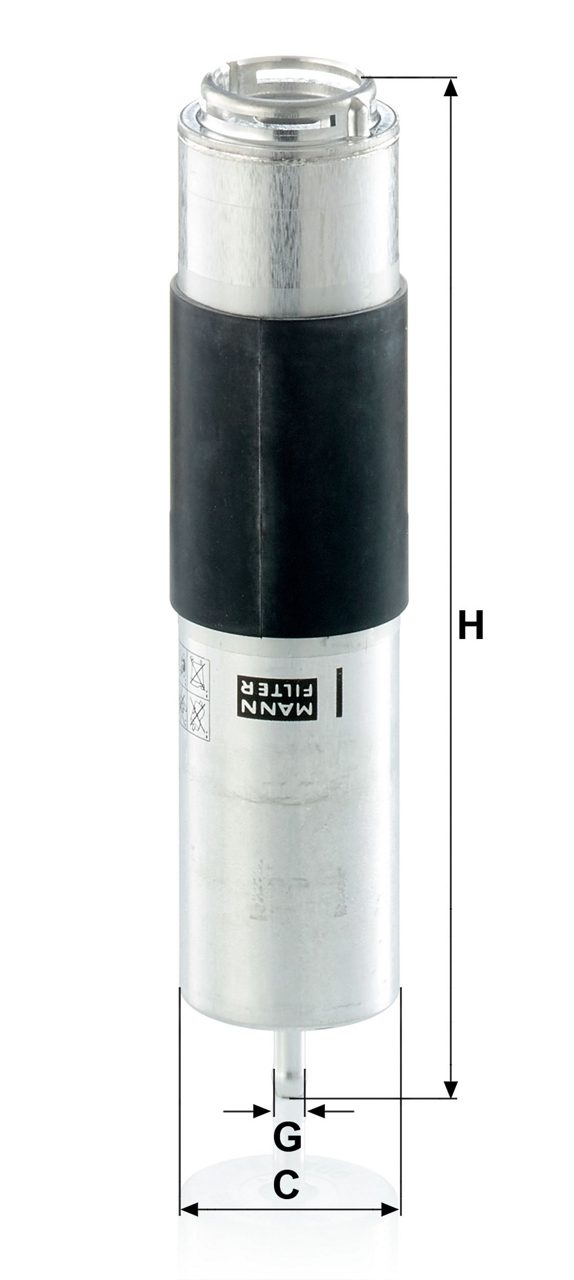 MANN YAKIT FİLTRESİ "WK5016Z"