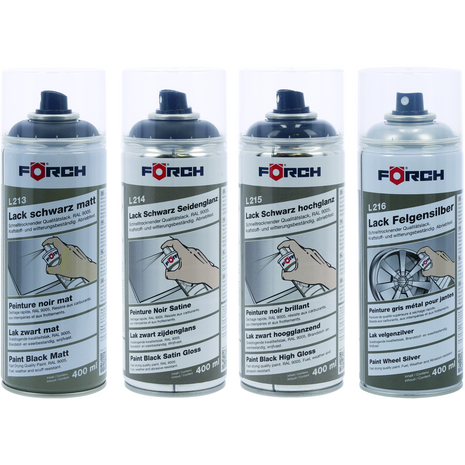 FÖRCH JANT BOYASI GÜMÜS GRI L216 400 ML