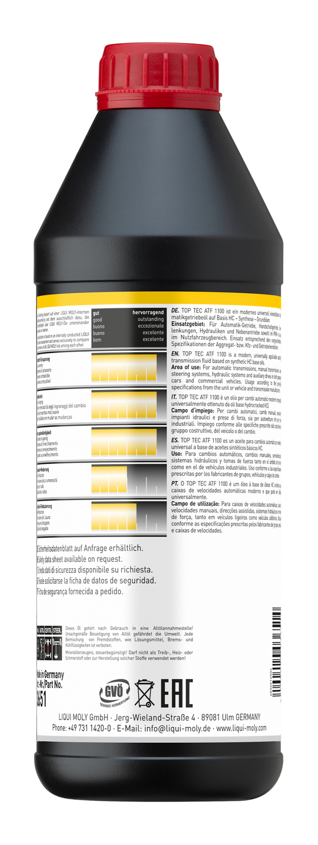 LIQUI MOLY TOP TEC ATF 1100 1L