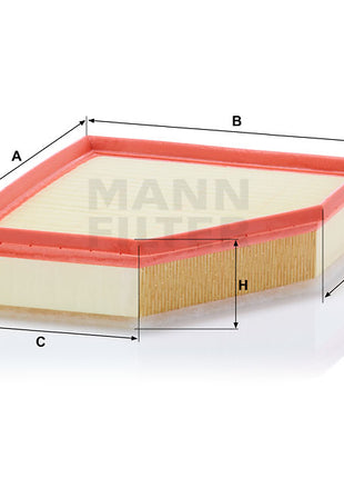 MANN HAVA FİLTRESİ C28038