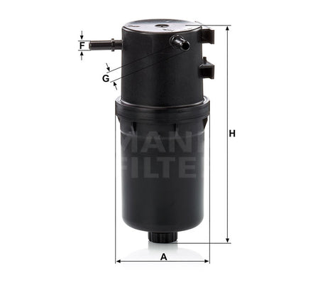 MANN YAKIT FİLTRESİ WK9016