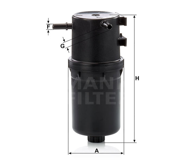 MANN YAKIT FİLTRESİ WK9016