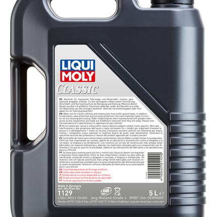 LIQUI MOLY 20W-50 HD CLASSİC MOTOROİL SAE 5L