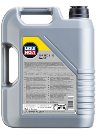 LIQUI MOLY TOP TEC 6100 0W-30 5L