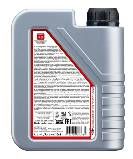 LIQUI MOLY MOTOSİKLET 2T SYNTH OFF-ROAD RACE 1L