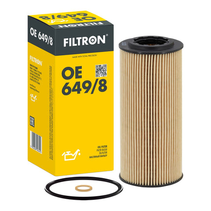 FİLTRON YAĞ FİLTRESİ OE649/8