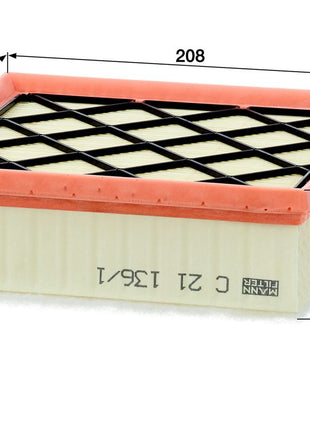 MANN HAVA FİLTRESİ C21136/1