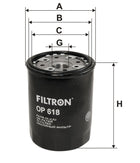 FİLTRON YAĞ FİLTRESİ OP618