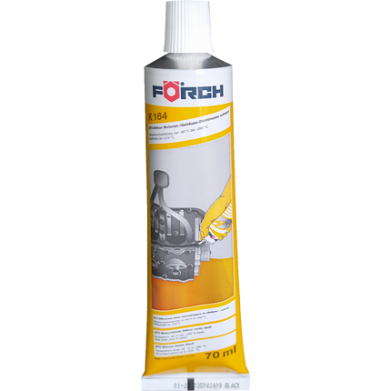 FÖRCH RTV SİLİKON SIVI CONTA SİYAH K164 70ML