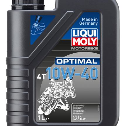 LIQUI MOLY MOTOSİKLET OPTİMAL 4T 10W-40 1L