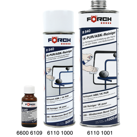 FÖRCH CAM/BOYA TEMİZLEYİCİ 1000ML R540