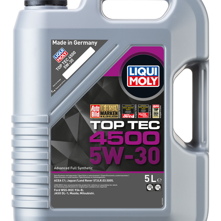 LIQUI MOLY 5W-30 TOP TEC 4500 5L