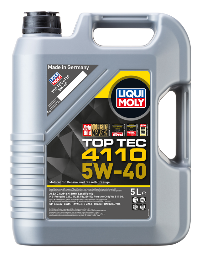 LIQUI MOLY 5W-40 TOP TEC 4110 5L