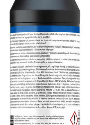 LIQUI MOLY HYPOID GEAR OIL (GL5) LS SAE 85W-90 1L