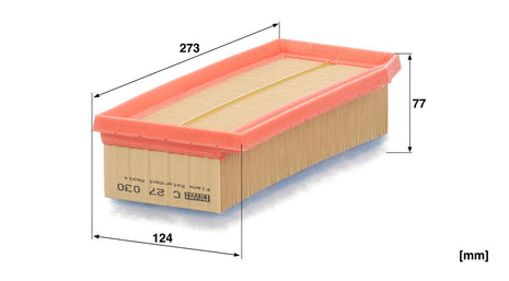 MANN HAVA FİLTRESİ C27030