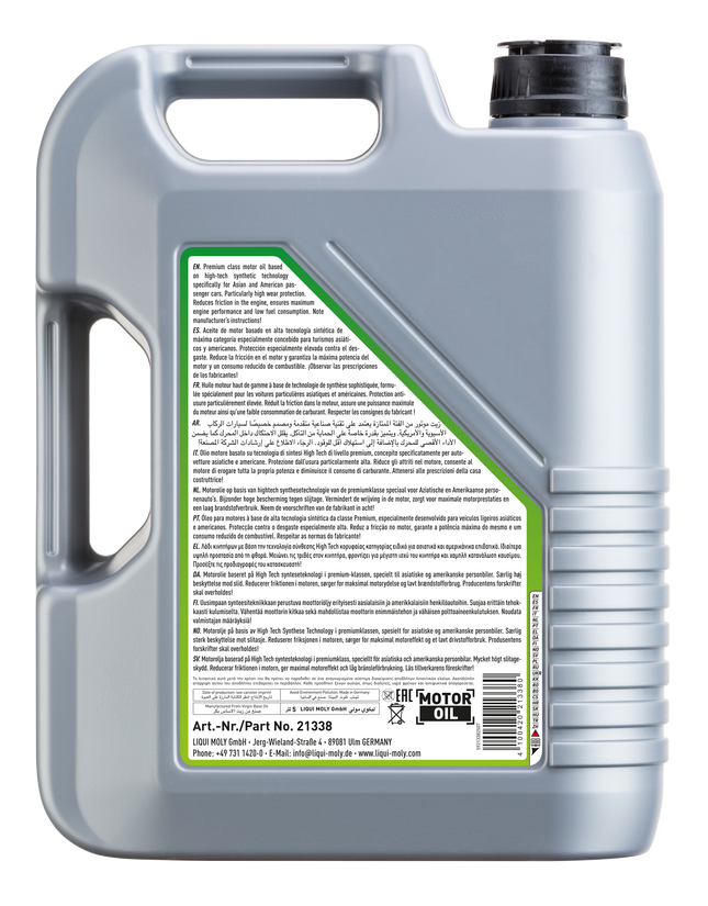 LIQUI MOLY 10W-30 SPECİAL TEC AA 5L