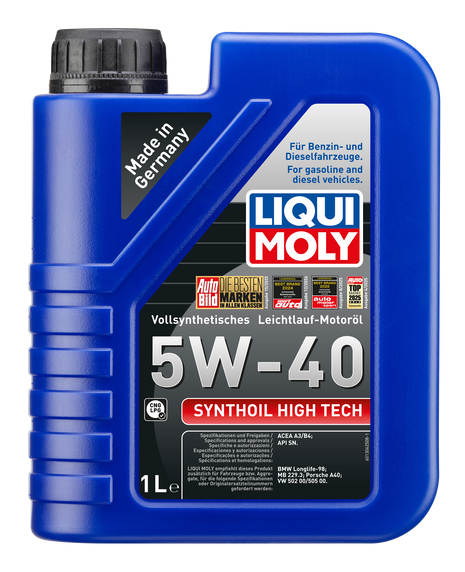 LIQUI MOLY SYNTHOIL HIGH TECH 5W-40 1L