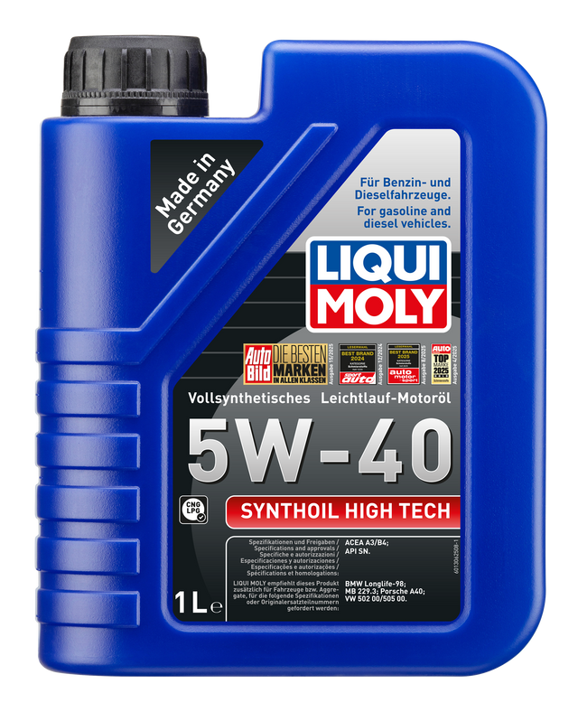 LIQUI MOLY SYNTHOIL HIGH TECH 5W-40 1L