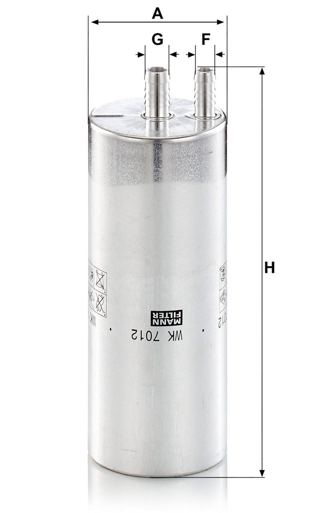 MANN YAKIT FİLTRESİ WK7012