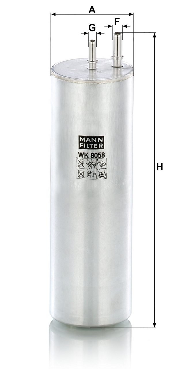 MANN YAKIT FİLTRESİ WK8058