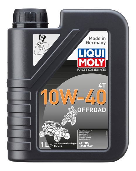 LIQUI MOLY MOTOSİKLET 4T 10W-40 OFFROAD 1L