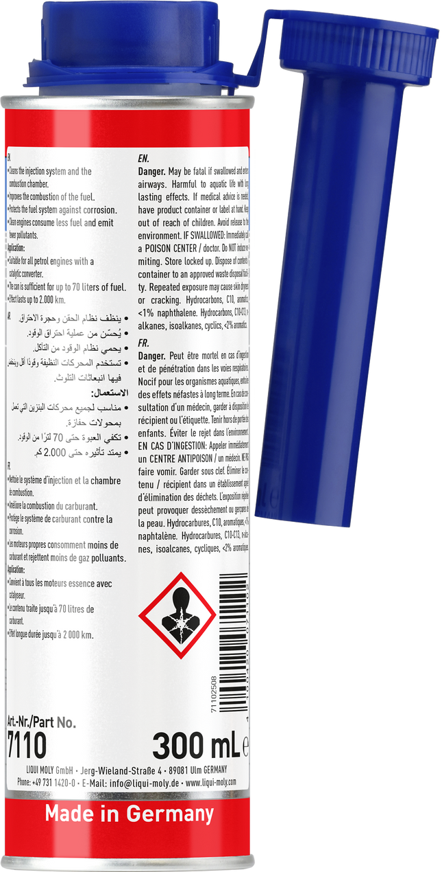 LIQUI MOLY KATALİTİK SİSTEM TEMİZLEYİCİ -DEPO 300ML