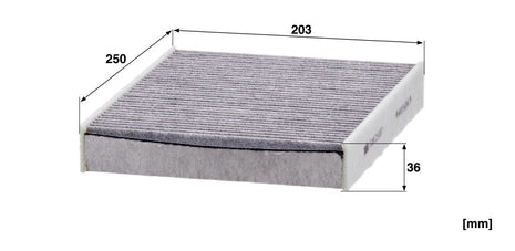 MANN POLEN FİLTRESİ CUK25007