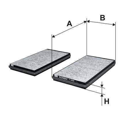 FİLTRON POLEN FİLTRESİ K1160A-2x