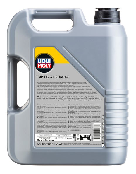 LIQUI MOLY TOP TEC 4110 5W-40 5L