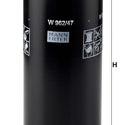 MANN ENDÜSTRİYEL FİLTRE "W962/47"
