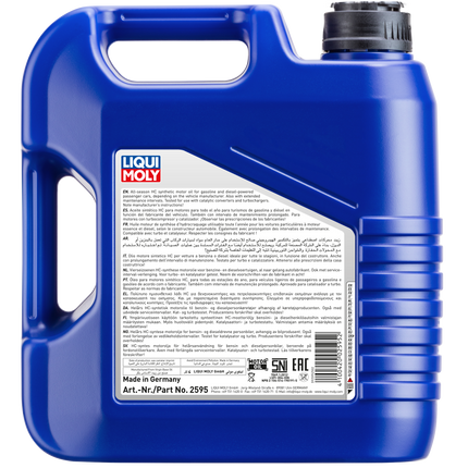 LIQUI MOLY 5W-40 LEİCHTLAUF HİGH TECH 4L