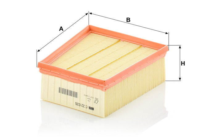 MANN HAVA FİLTRESİ C22026