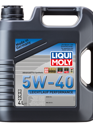 LIQUI MOLY LEICHTLAUF PERFORMANCE 5W-40 4L