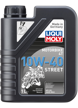 LIQUI MOLY MOTOSİKLET 4T 10W-40 STREET 1L