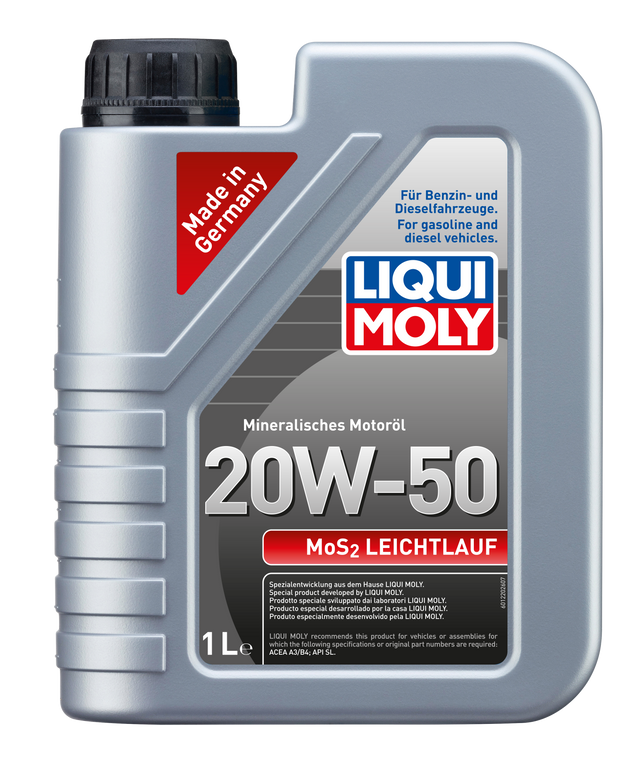 LIQUI MOLY MOS2 LEICHTLAUF 20W-50 1L