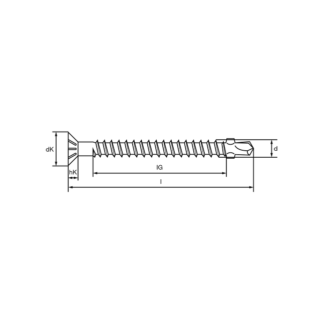 FÖRCH TABAN VİDASI 6,3X60